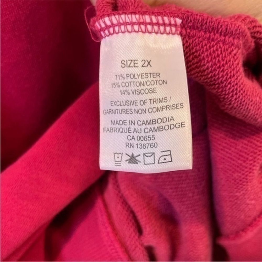 Pink Long Sleeves Collared Top - Picture 6 of 9